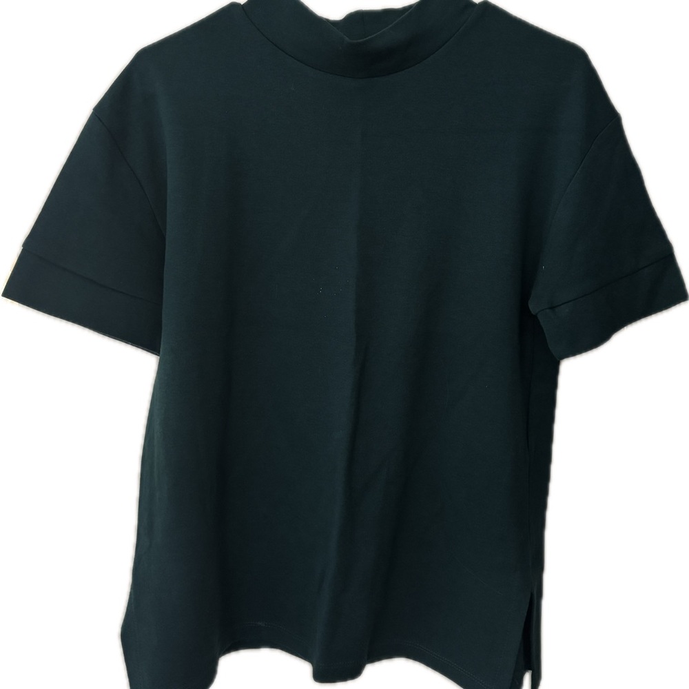 Zara Dark Green Short Sleeve Top